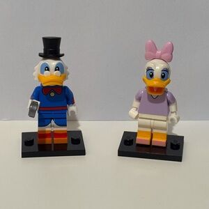 LEGO Collectable Minifigure Scrooge McDuck Series 2 & Daisy Duck Series 1
